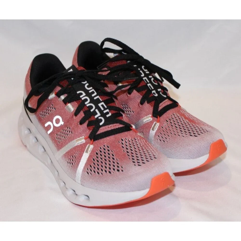 NIB ON CLOUD WOMEN'S CLOUDSURFER TRAIL ATHLETIC SNEAKERS SZ 8 AUBURN FROST